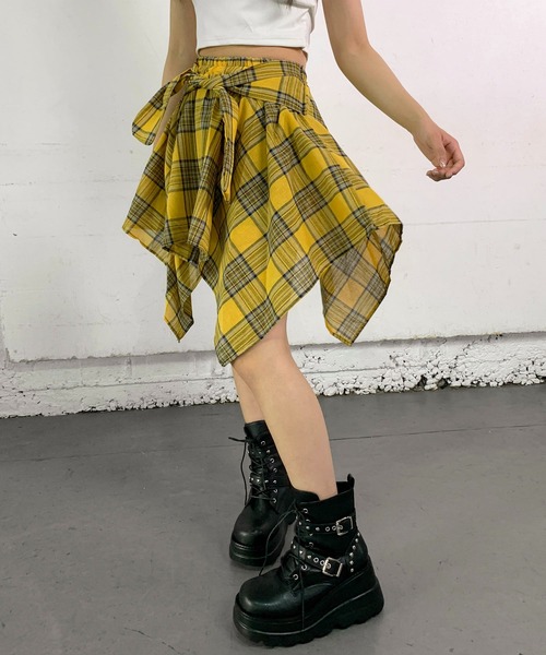 nowos 巻きスカート nowos - Wrap Skirt / ラップスカート / 巻きスカート