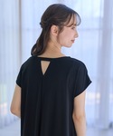 マタニティ 「接触冷感」スムースAラインワンピ...の詳細画像1