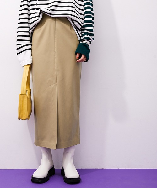 ADAM ET ROPE'（アダムエロペ） タイトスカート 38 ベージュ