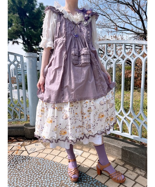 PINK HOUSE ローンフリルタブリエ レディース : ZOZOTOWN Yahoo