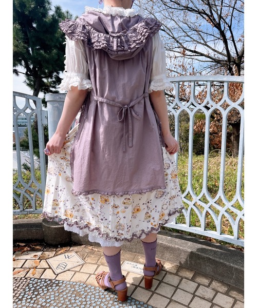 PINK HOUSE　新品　タブリエ タブリエ付きワンピース｜ピンクハウスオフィシャルオンライン