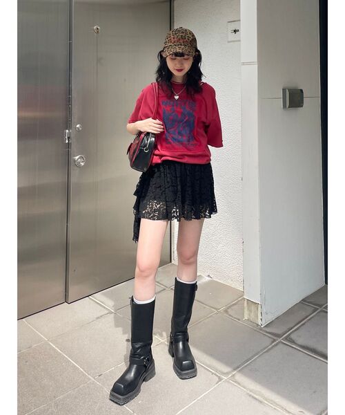jouetie（ジュエティ） tシャツ グランジグラフィックTシャツ