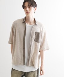 シャツ ダブルレース5分袖シャツ メンズ｜ZOZOTOWN Yahoo!店