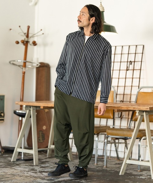 CAMBIO 「CAMBIO」 イージーパンツ L オリーブ メンズ