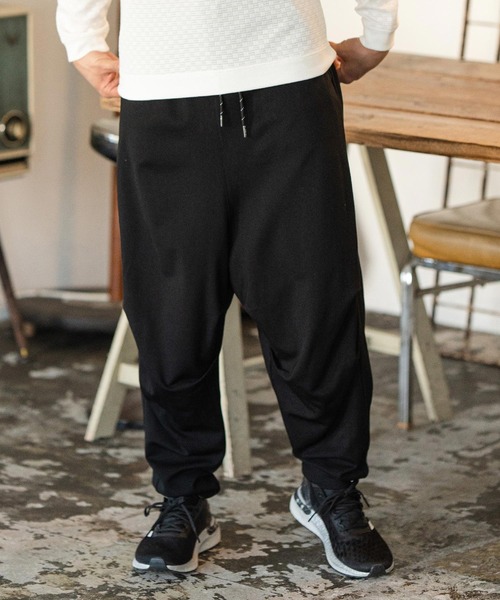 CAMBIO ハイストレッチ　イージーパンツ　L CAMBIO 「CAMBIO」 イージーパンツ L オリーブ メンズ