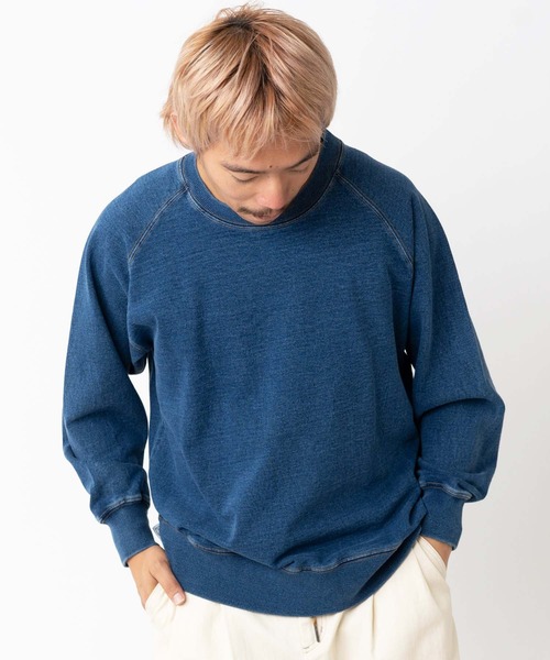 gym master（ジムマスター） tシャツ 11oz インディゴスウェットクルー