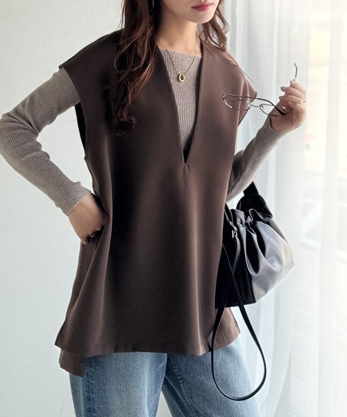 classicalelf（クラシカルエルフ） ベスト ジレ 大人の抜け感スタイル