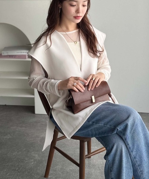 classicalelf（クラシカルエルフ） ベスト ジレ 大人の抜け感スタイル