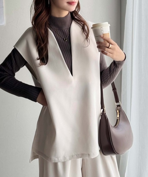 classicalelf（クラシカルエルフ） ベスト ジレ 大人の抜け感スタイル