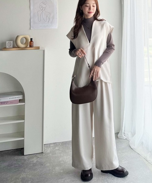 classicalelf（クラシカルエルフ） ベスト ジレ 大人の抜け感スタイル