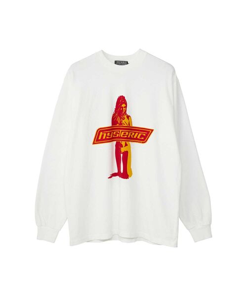 HYSTERIC GLAMOUR ヒステリックグラマー　ロンT 長袖　M 白 楽天市場】HYSTERIC GLAMOUR ヒステリックグラマー Tシャツ