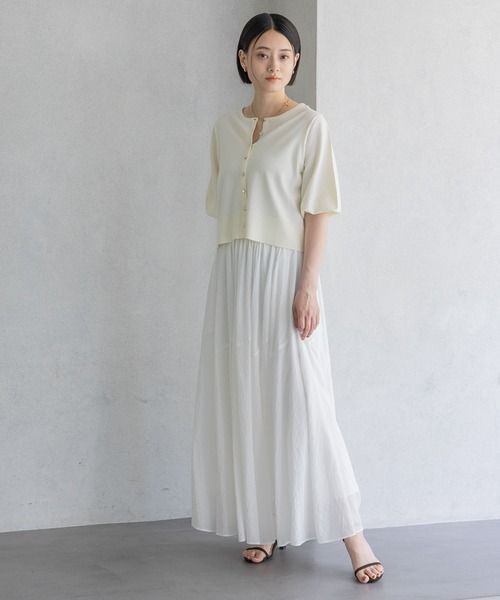 A part by（アパートバイ） スカート キリカエフレアスカート