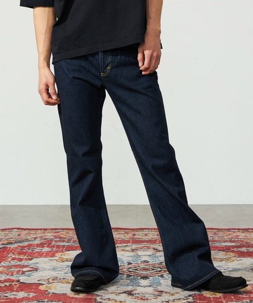 Lee ブーツカットデニム インディゴ Lee 「Lee」 ブーツカットデニムパンツ 28 インディゴブルー