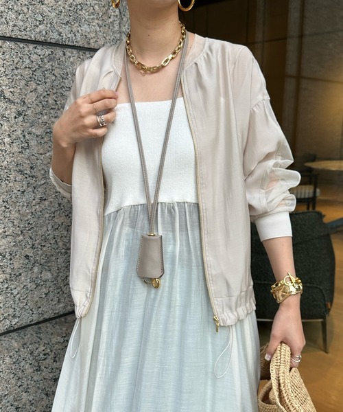 DOUDOU ジップブルゾン ジップブルゾン | DOUDOU(ドゥドゥ)レディース | PAL CLOSET(パル