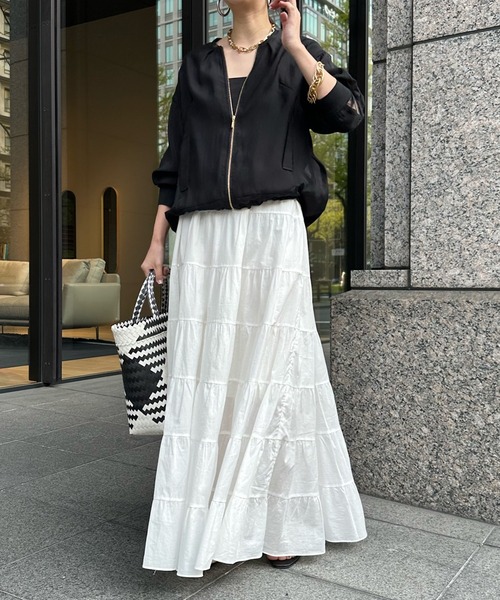 DouDou（ドゥドゥ） ジップアップブルゾン FREE ベージュ レディース