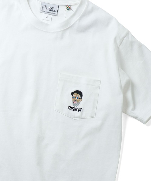 「gym master」 半袖Tシャツ LARGE ホワイト メンズ