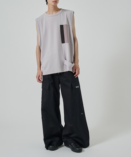 SHAREEF（シャリーフ） タンクトップ 「SHAREEF」NO SLEEVE TEE メンズ