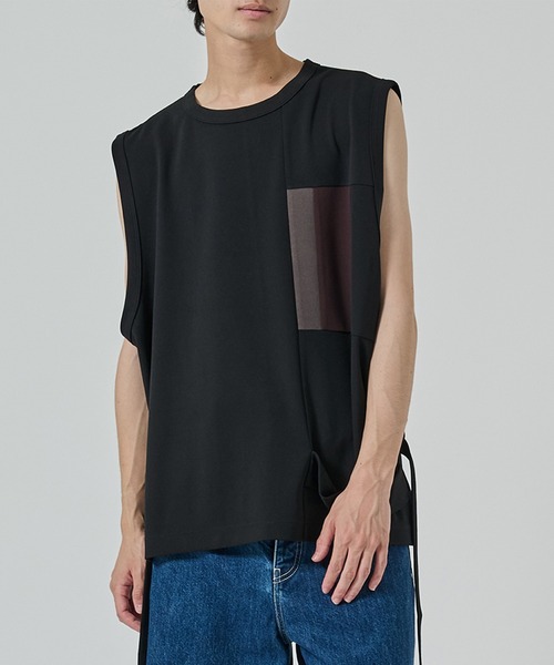 SHAREEF バッテリートップス SHAREEF（シャリーフ） タンクトップ 「SHAREEF」NO SLEEVE TEE メンズ
