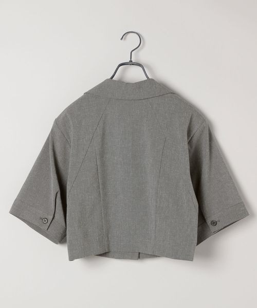 JEANASIS（ジーナシス） テーラードジャケット FREE グレー系その他