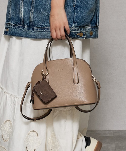 Ungrid（アングリッド） ハンドバッグ ケースチャーム付 軽量ミニ