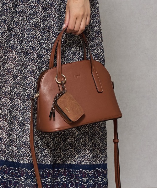 Ungrid（アングリッド） ハンドバッグ ケースチャーム付 軽量ミニ