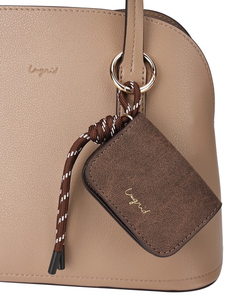 Ungrid（アングリッド） ハンドバッグ ケースチャーム付 軽量ミニ