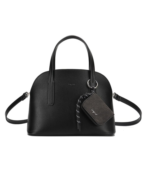 Ungrid（アングリッド） ハンドバッグ ケースチャーム付 軽量ミニ