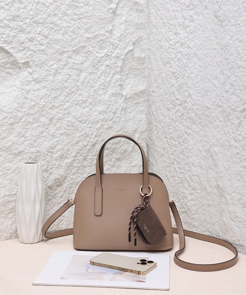 Ungrid（アングリッド） ハンドバッグ ケースチャーム付 軽量ミニ