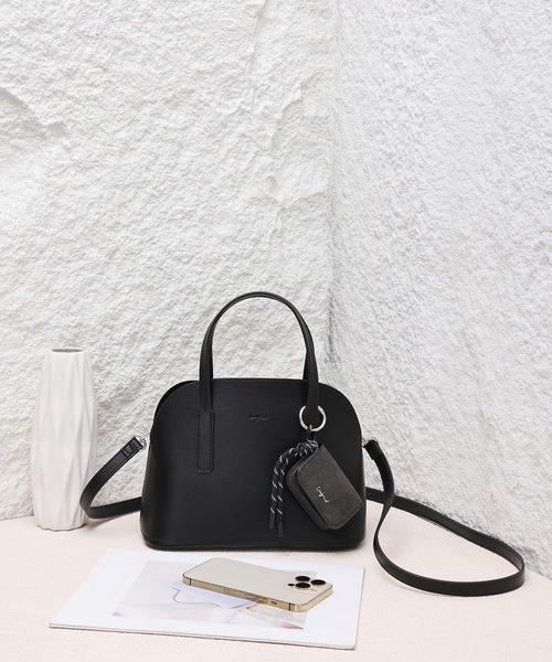 Ungrid（アングリッド） ハンドバッグ ケースチャーム付 軽量ミニ