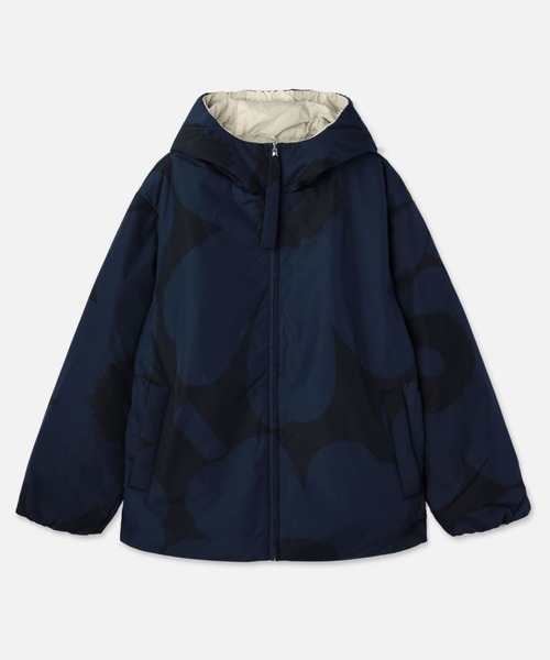 marimekko コート アウター Vektori unikko / reversible coat
