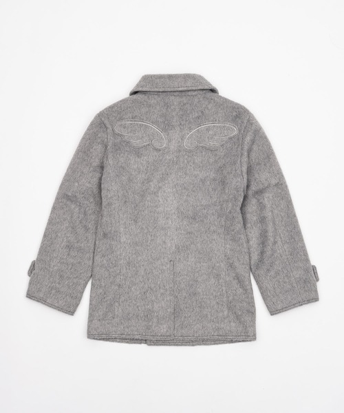 Smyeon コート アウター Middle shaggy coat/ミドルシャギーコート