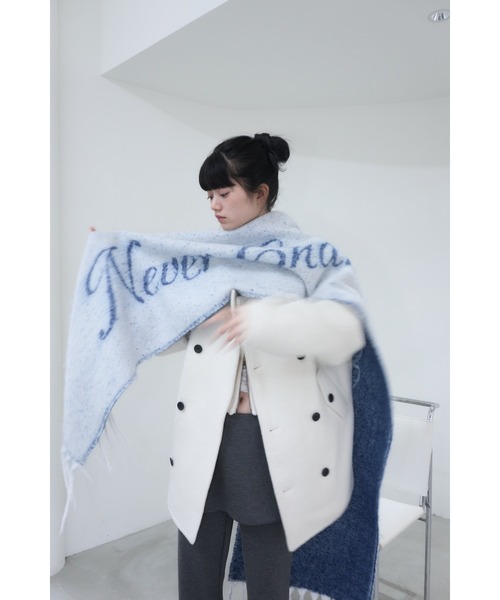 Smyeon コート アウター Middle shaggy coat/ミドルシャギーコート