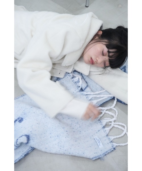 Smyeon コート アウター Middle shaggy coat/ミドルシャギーコート