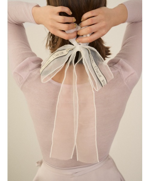 Chacott（チャコット） ニット セーター 「Chacott」シアーリブニット