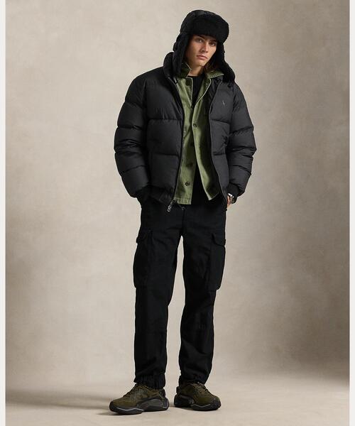 POLO RALPH LAUREN ダウンジャケット ダウン テクスチャード