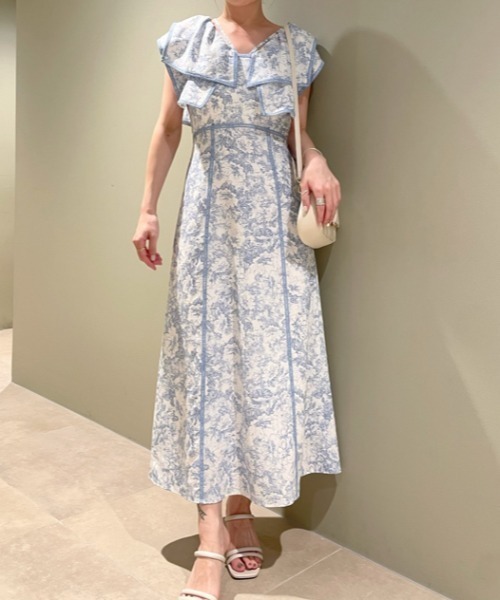 SNIDEL（スナイデル） ノースリーブワンピース 0 ライトブルー