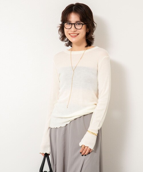 NOLLEY'S（ノーリーズ） tシャツ MY STANDARD ウォッシャブルリブ