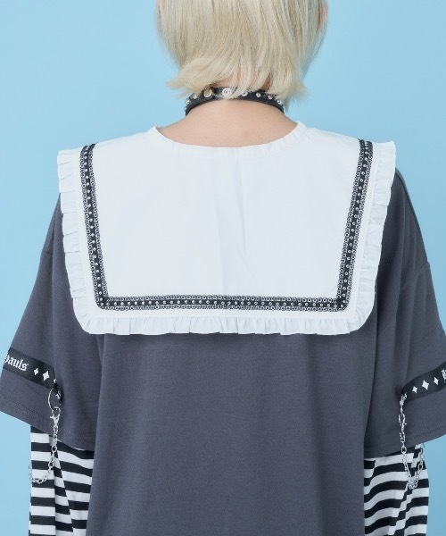 Hauls つけ襟 付け襟 魔法少女セーラーつけ襟 : ZOZOTOWN Yahoo!店