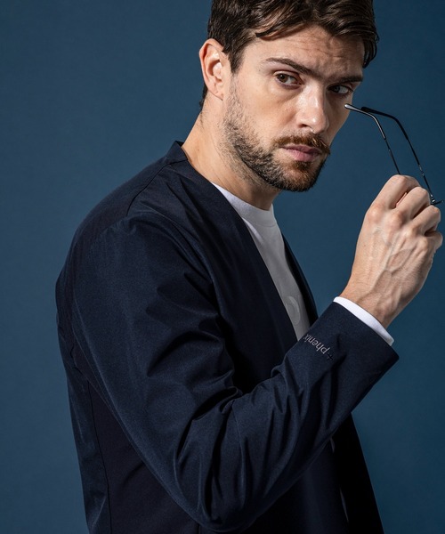 1PIU1UGUALE3 RELAX ジャケット ノーカラージャケット × +phenix(ウノ