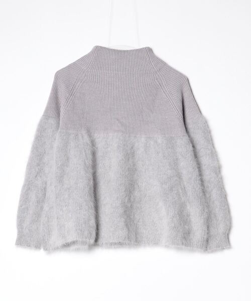 長袖ニットグレーn3様 WEAR SHiFT】ミドルゲージクルーネックニット【長袖】 (WNT24168-30