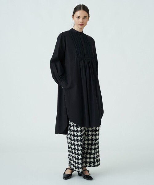 「TOMORROWLAND collection」 長袖ブラウス 36 ブラック レディース_画像2