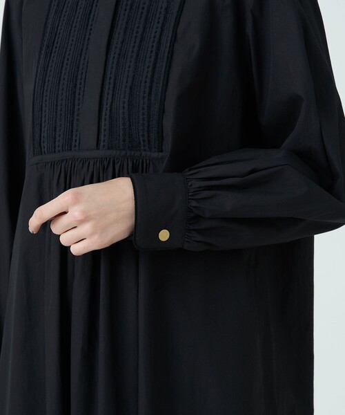 「TOMORROWLAND collection」 長袖ブラウス 36 ブラック レディース_画像7