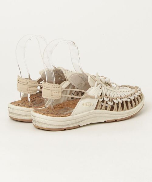 「KEEN」 フラットサンダル 26.5cm ホワイト レディース_画像2