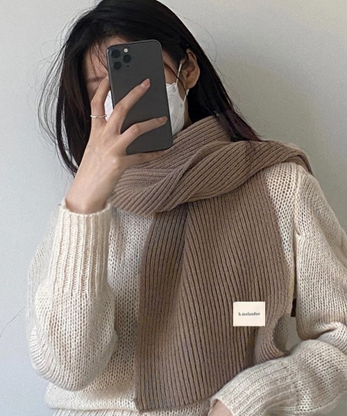 miniministore（ミニミニストア） マフラー ストール 「25秋冬新作