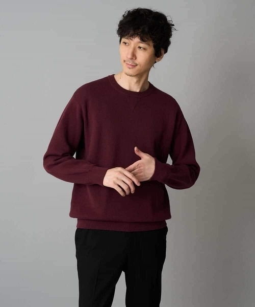 a.v.v（アー・ヴェ・ヴェ） セーター ニット 「洗濯機で洗える」ダブル