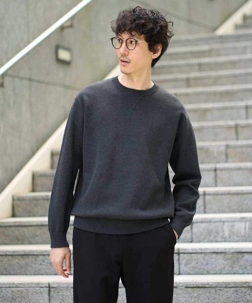 a.v.v（アー・ヴェ・ヴェ） セーター ニット 「洗濯機で洗える」ダブル