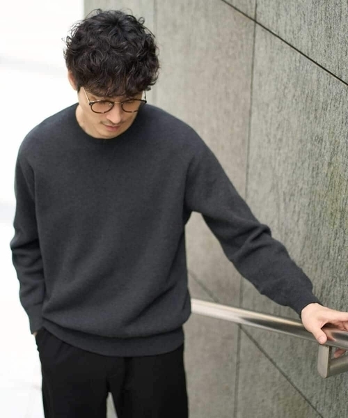 a.v.v（アー・ヴェ・ヴェ） セーター ニット 「洗濯機で洗える」ダブル