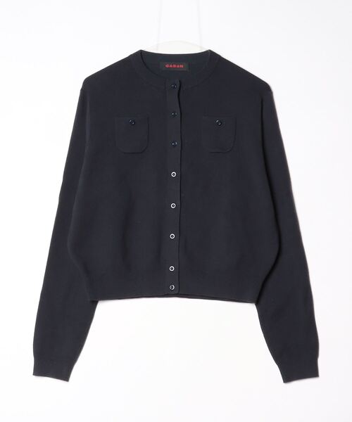 CABaN 「CABaN」 ニットカーディガン S ネイビー レディース