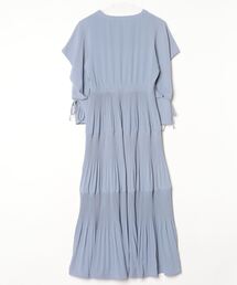 「dazzlin」 7分袖ワンピース FREE ブルー レディースの画像2