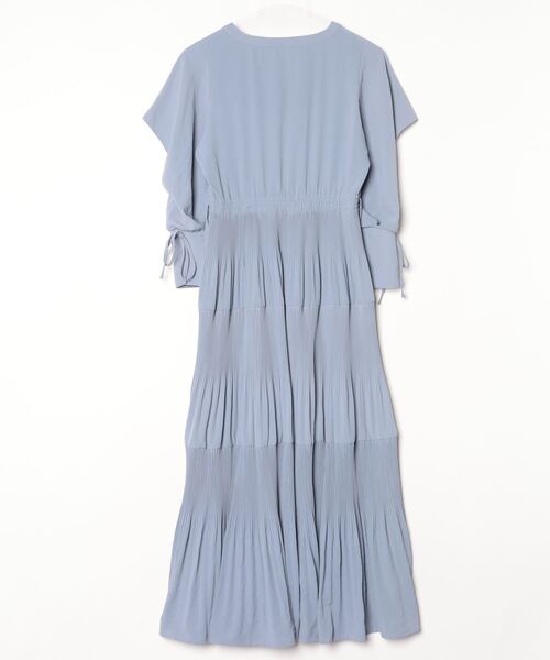 「dazzlin」 7分袖ワンピース FREE ブルー レディース_画像2